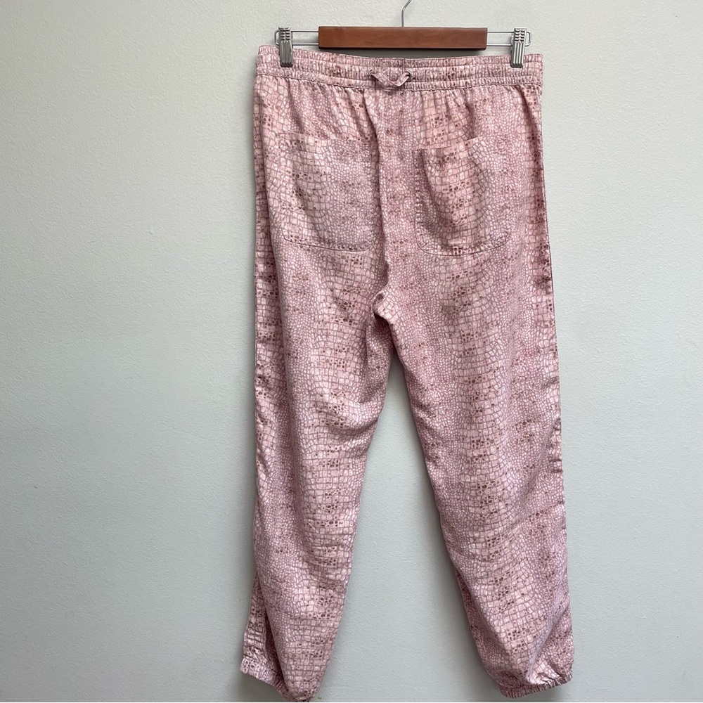 Anthropologie Jogger Pants Snake Python Print Poc… - image 3